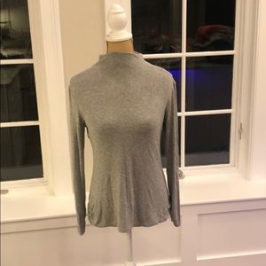 {Ecru} super soft grey long sleeve shirt